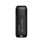 Team Group C175 USB 3.2 G1 256GB Flash Drive - Black [TC1753256GB01]