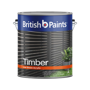 British Paints 4L Karaka Timber Exterior Paint