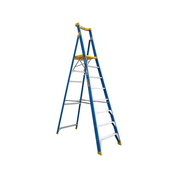 Bailey Ladders 2.4m 170kg Fiberglass Platform Ladder
