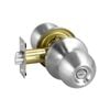Delf Satin Chrome Valencia Privacy Knob Set