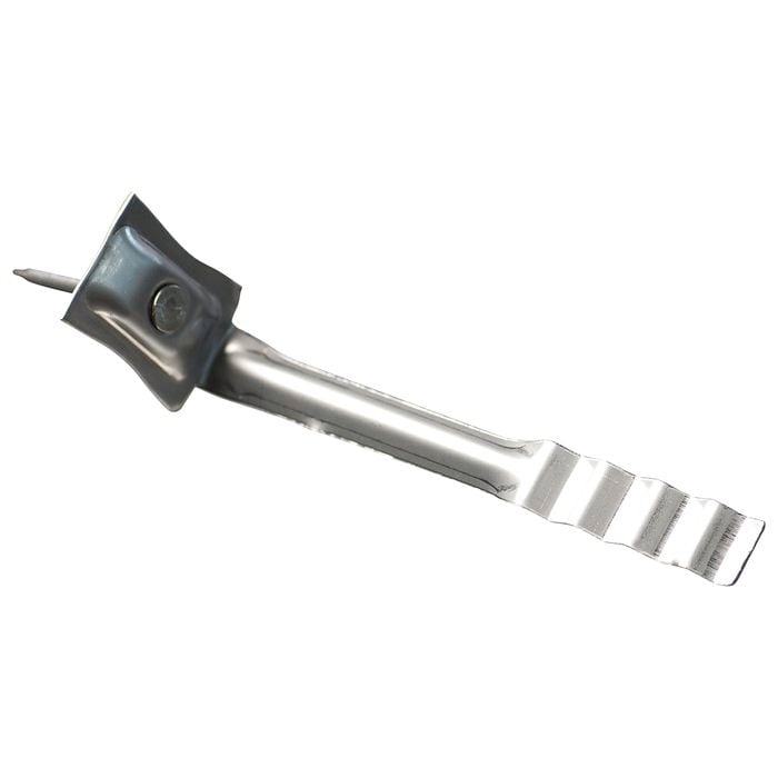 Abey 50mm Galvanised Light Duty Face Fix Brick Ties - 150 Pack