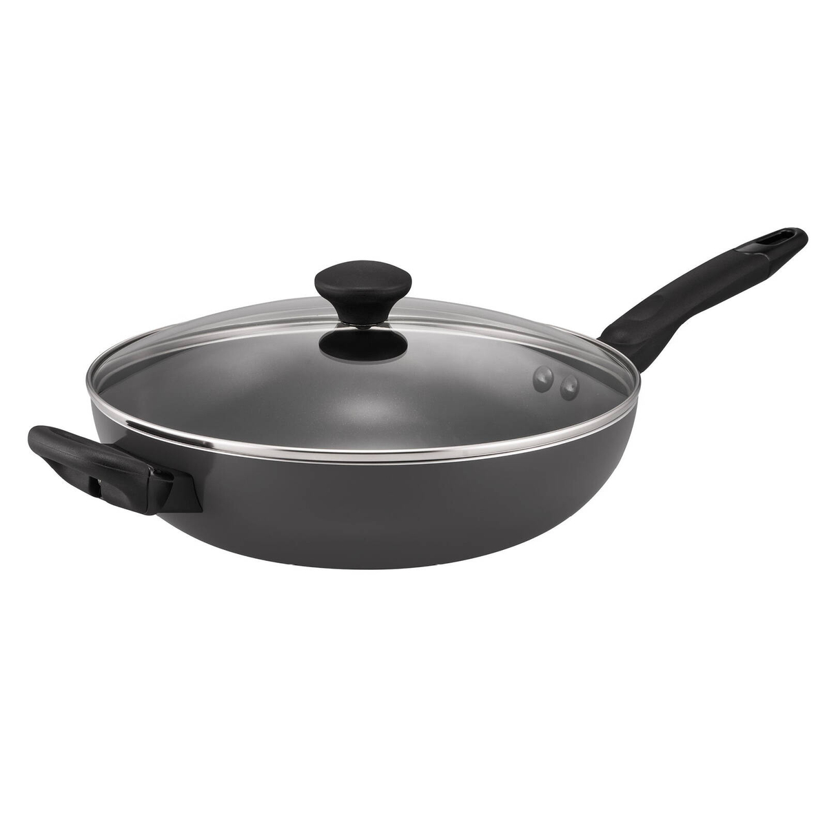 RACO SmartStart Ceramic Nonstick Induction Covered Stirfry with Helper ...