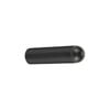 Zanda 75mm Matt Black Round Wall Mounted Door Stop