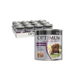 Optimum 700g Puppy Chicken & Rice Wet Dog Food - 12 Cans