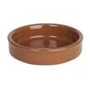 Olympia Tapas Dishes Rustic Mediterranean Terracotta Stoneware 103mm 6 Pack