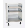 Kaboodle Kitset 600 Soft Close 3 Drawer Carcase White