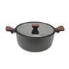 Classica Elegance 28cm/6.2L Casserole Dish/Pan - Black