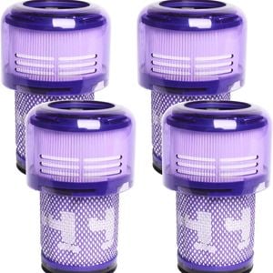 Hygieia 4 Filters For Dyson V12 Detect Slim Vacuum Cleaners, HEPA