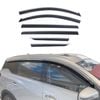 AUSGO Stainless Trim Weather Shields For Chery Tiggo 7 2025-Onwards Weathershields Window Visors Wind Deflectors