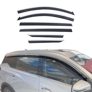AUSGO Stainless Trim Weather Shields For Chery Tiggo 7 2025-Onwards Weathershields Window Visors Wind Deflectors