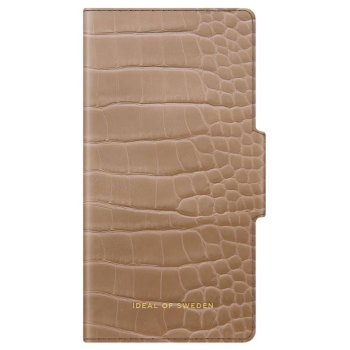 Ideal Of Sweden Atelier Wallet Case (suits Iphone 13) - Camel Croco