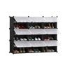 SOGA 6 Tier 3 Column Shoe Rack Organizer Storage Stackable
