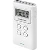 Sangean DT-120 AM/FM Pocket Analogue Portable LCD Radio 29.6x15mm White
