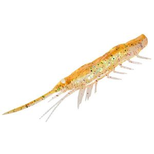 Magbite Snatch Bite Shrimp 4" Soft Plastic Fishing Lure 04 Real Shrimp