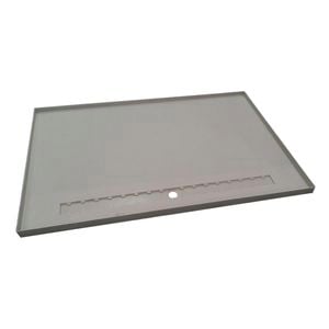 Bellessi 1800 x 1000 x 60mm Rear Outlet Design Tile Tray