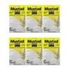 6x Mustad Penetrator Snapper 2 Hook Rig X 3 Chemically Sharpened Rigs Size 4/0
