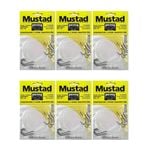 6x Mustad Penetrator Snapper 2 Hook Rig X 3 Chemically Sharpened Rigs Size 4/0