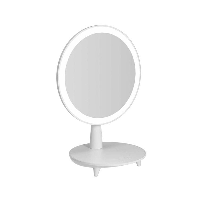 SOGA Round White Tabletop Vanity