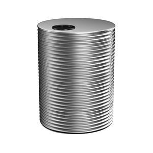 Kingspan 8000L Round Steel Water Tank - 2400mm x 1860mm Galvanised