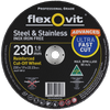 Flexovit 230mm Black Cutting Wheel