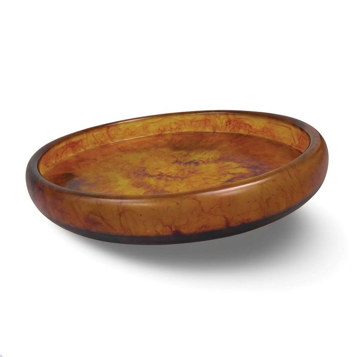 Urban Attitude MIA Extra Large Bowl Height 6cm, Width 37cm, Length 49cm - Burnt Amber