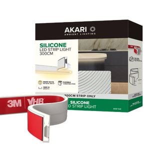 AKARI Ambient Silicone 300cm LED Strip Only