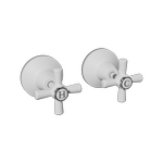 EZYFIX Classic Retrofit Wall Tap Assemblies White