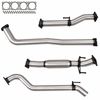 Ignite Exhausts Toyota 2026 Hilux 2.8L GUN Series 3" DPF-Back Exhaust With Hotdog