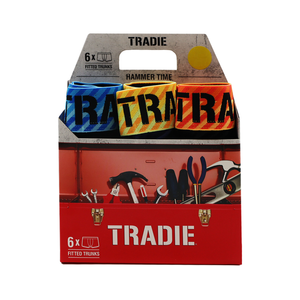 Tradie Underwear Trunks 6 Pack 2XL