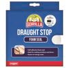 Gorilla 12 x 6mm x 4m White Draught Stop Foam Seal