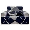 SOGA 1-Seater Checkered Sofa Cover