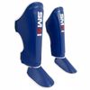 SMAI Essentials Muay Thai Shin Instep Guard - Blue - M