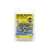 Zenith Blind Rivet Open Steel 5/32"D x 1/2"G 100pk