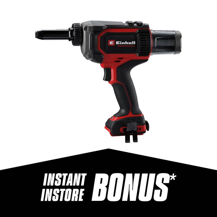 Einhell Pro Brushless 18V Rivet Gun TP-RG 18/30 Li BL- Solo