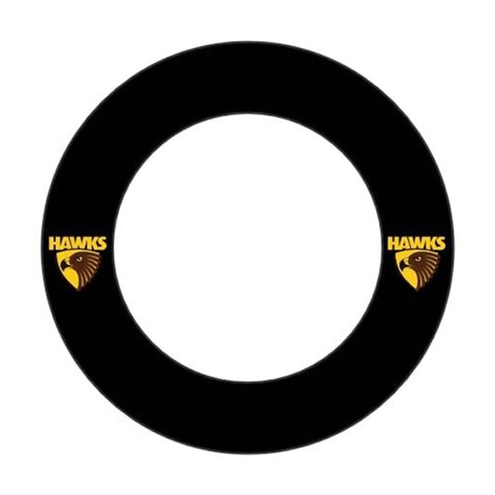 AFL Hawthorn Dartboard Surround Hawks Team Design Universal Fit