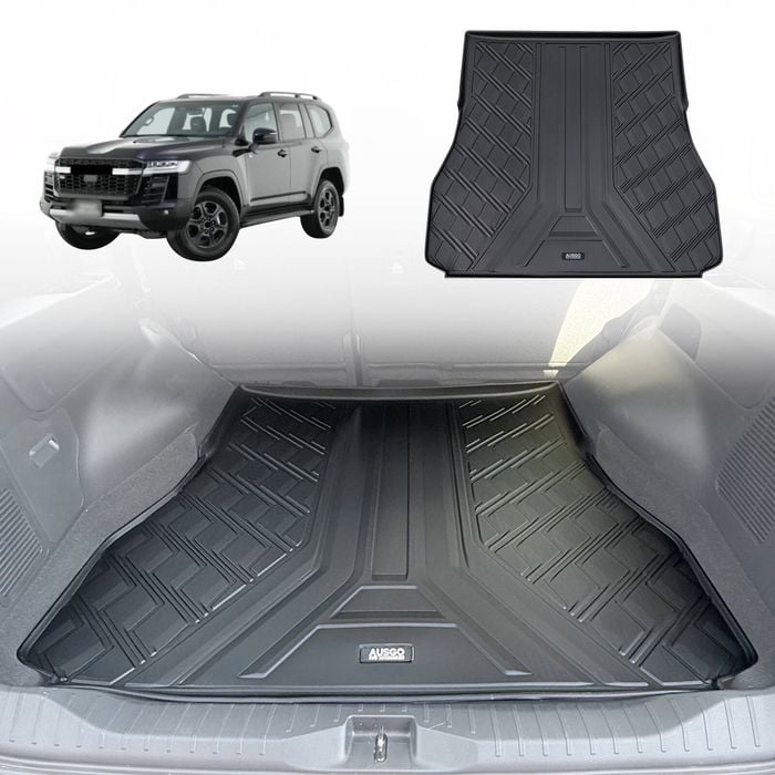 AUSGO Boot Liner for Toyota Land Cruiser 300 Landcruiser 300 LC300 Series 5 Seats 2025-Onwards Cargo Trunk Mat Boot Mat