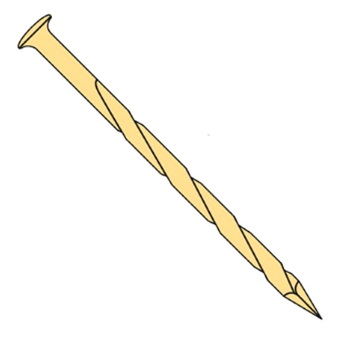 Roberts Edging Nails Champagne 20pk
