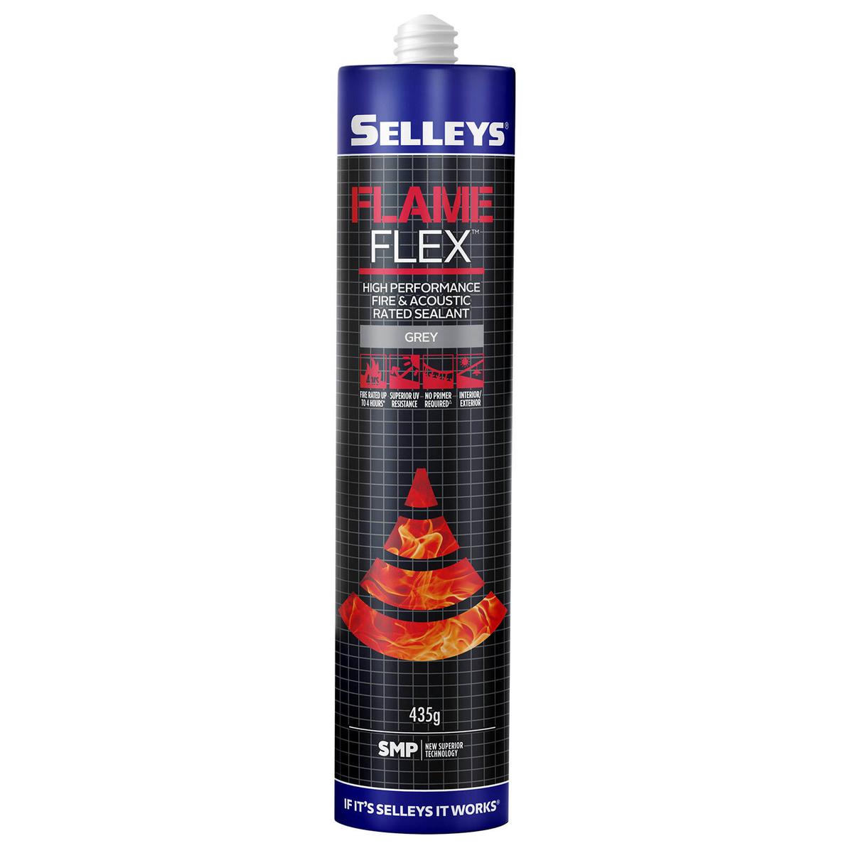 Selleys 435g Grey Flame Flex Fire And Acoustic Sealant - Bunnings Australia