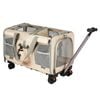 PaWz 60x40x45cm Pet Carrier Bag Trolley Beige and Grey