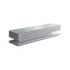 TV Cabinet with 3 Storage Drawers With High Glossy Assembled Entertainment Unit in White colour