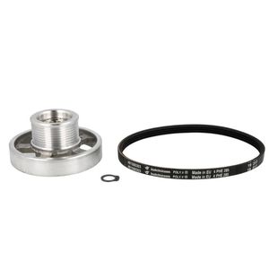 Condenser Dryer Motor Fan Pulley and Belt Repair Kit 492204404, suits Euromaid