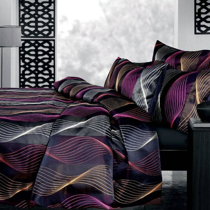 Accessorize Airwave Multi Jacquard Quilt Cover Set Single