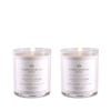Set of 2 - 180g Perfumed Hand Poured Candle - Cashmere Softness