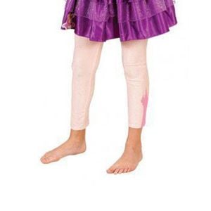 Girls US 6-8 Disney Tangled Rapunzel Footless Tights Girls Legwear Costume