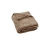 Home by Yatsal Light Weight Coral Fleece Throw Rug 150x200 cm Latte