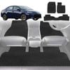 6D Diamond Car Floor Mats for Toyota Corolla Sedan2019-Current-Full Set-Black-Outback GT