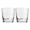 2pc Krosno Duet 430ml Glass Whisky Tumbler Set - Clear