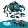 Makita 18V Brushless 8 Piece Combo Kit DLX8062TX1