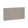 Kaboodle 1000mm Cardamom V-Groove Fridge Cabinet Doors - 2 Pack
