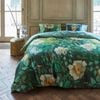 Bedding House Wild Roses Green Quilt Cover Set King